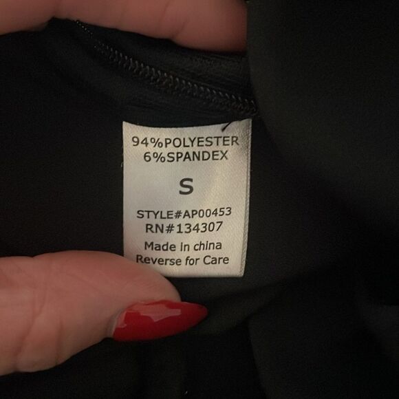 Forever 21 Women's Crisscross Cami Straight-Leg Jumpsuit | Black | size S - Picture 8 of 9